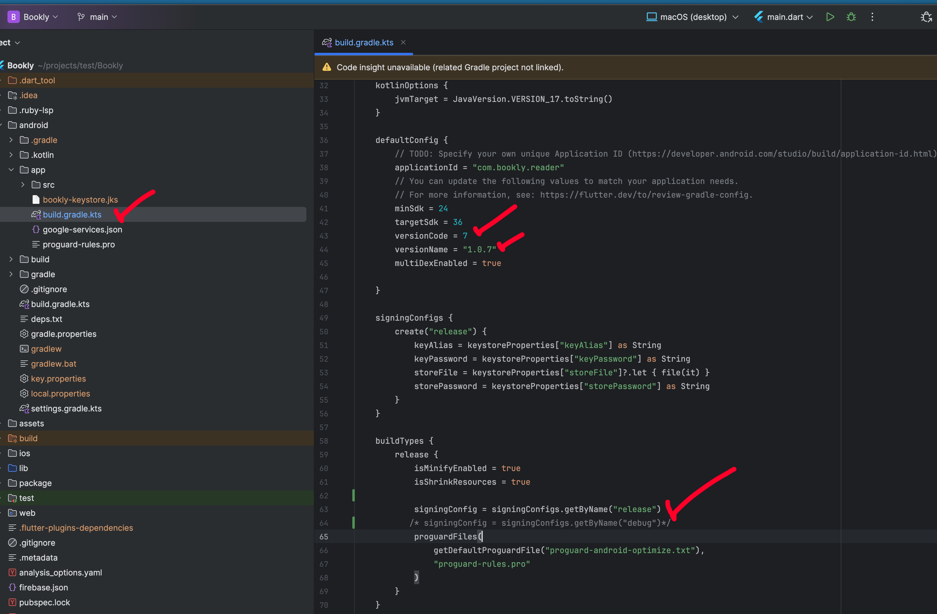 App Build Gradle File